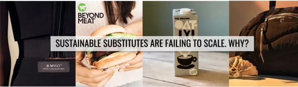 Sustainable substitutes - beyond meat, oatly and vertical farming struggles